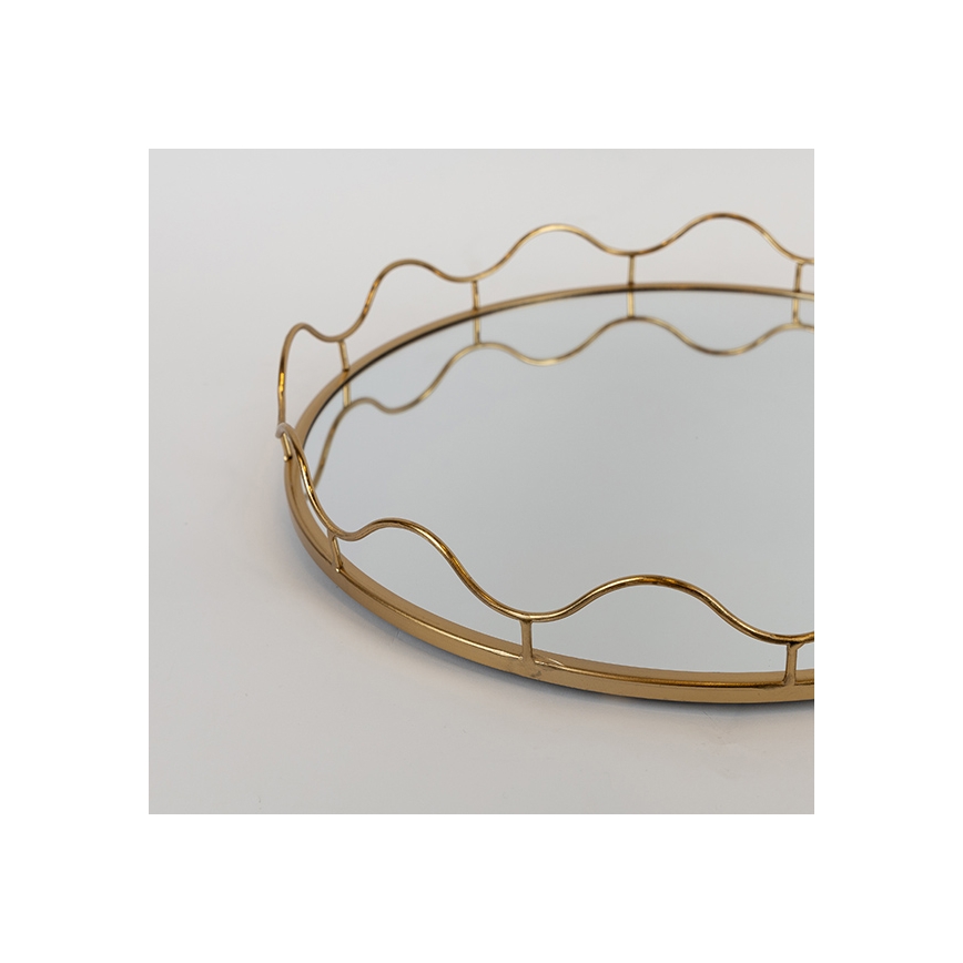 SET 2x Decorative tray d. 39/30,5 cm