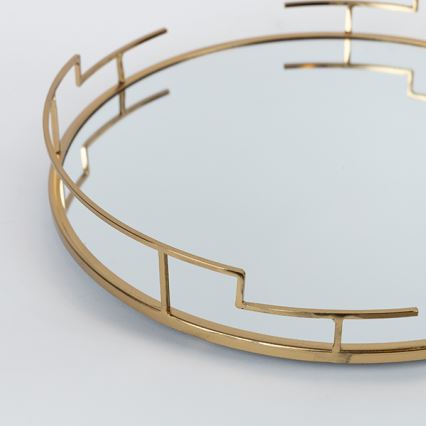 SET 2x Decorative tray d. 39/30,5 cm