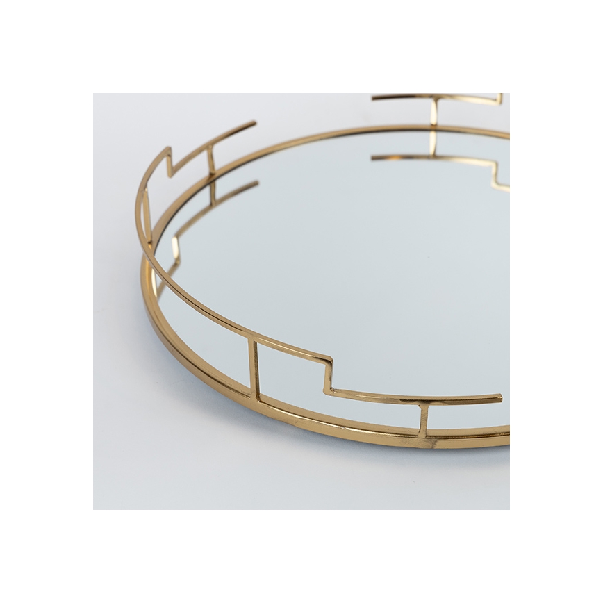 SET 2x Decorative tray d. 39/30,5 cm