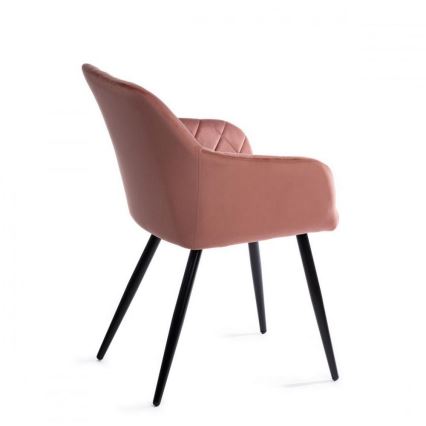 SET 2x Dining chair RICO pink