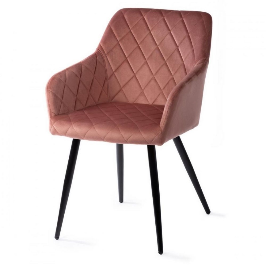 SET 2x Dining chair RICO pink
