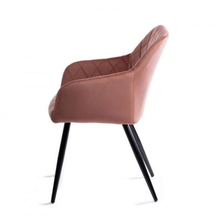 SET 2x Dining chair RICO pink