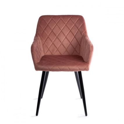 SET 2x Dining chair RICO pink