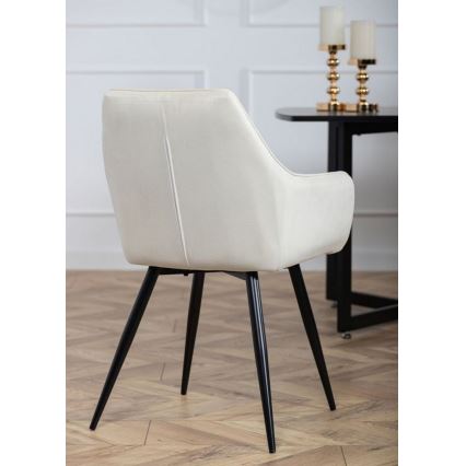 SET 2x Dining chair SAMETTI creamy