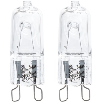 SET 2x Heavy-duty bulb G9/25W/230V 2700K - Aigostar