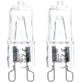 SET 2x Heavy-duty bulb G9/40W/230V 2700K - Aigostar