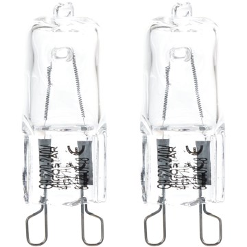 SET 2x Heavy-duty bulb G9/40W/230V 2700K - Aigostar