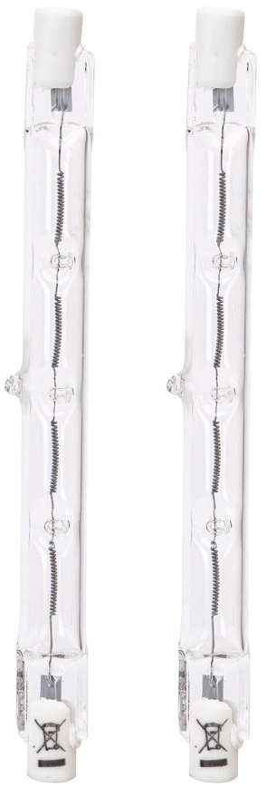 SET 2x Heavy-duty bulb J118 R7s/120W/230V 2900K - Aigostar