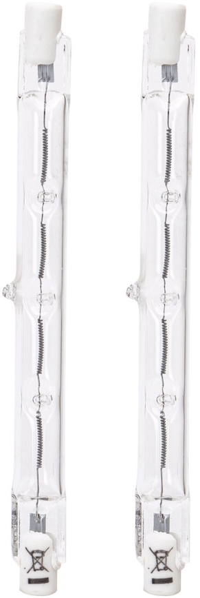 SET 2x Heavy-duty bulb J118 R7s/400W/230V 2900K - Aigostar