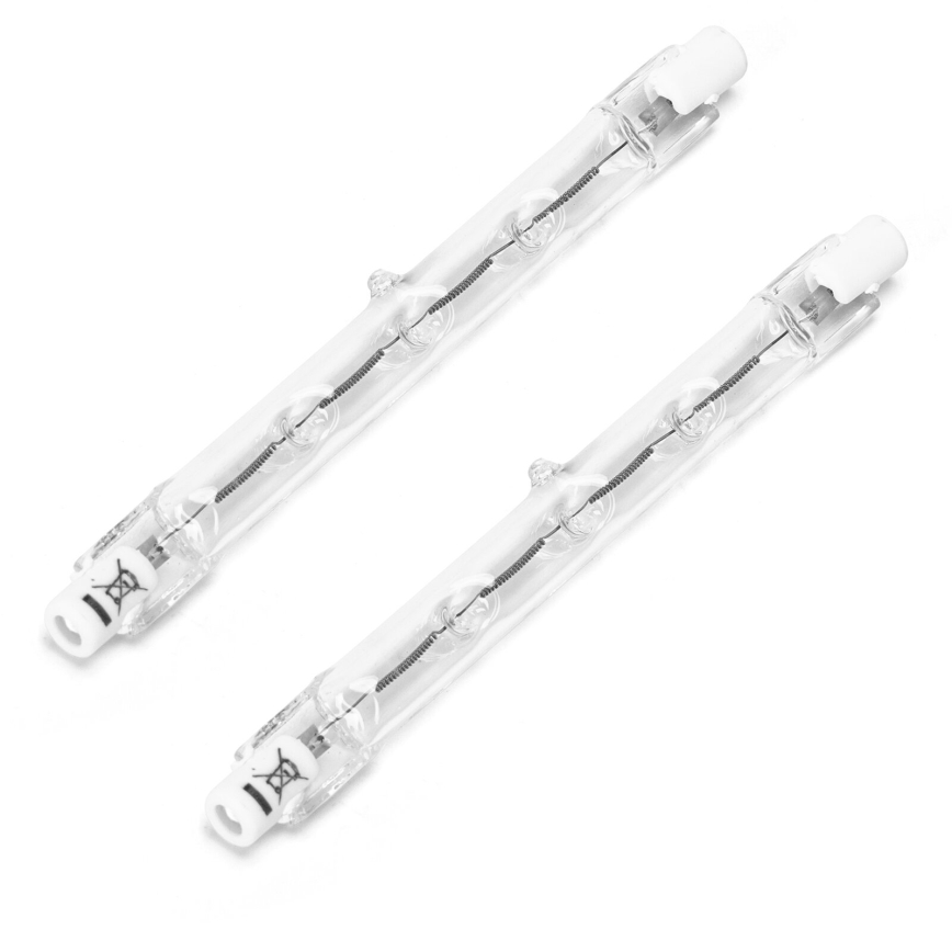 SET 2x Heavy-duty bulb J118 R7s/80W/230V 2900K - Aigostar