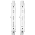 SET 2x Heavy-duty bulb J78 R7s/120W/230V 2900K - Aigostar