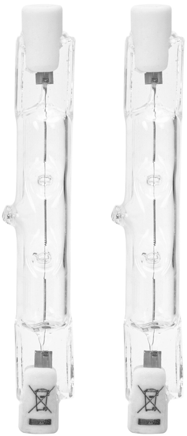 SET 2x Heavy-duty bulb J78 R7s/120W/230V 2900K - Aigostar