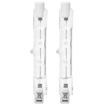 SET 2x Heavy-duty bulb J78 R7s/80W/230V 2900K - Aigostar