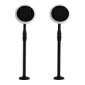 SET 2x LED Adjustable solar lamp GARDEN LED/3W/5V 42-80 cm 3000K IP65 1000 mAh