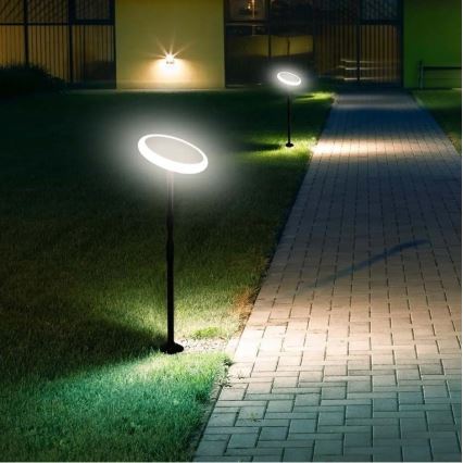 SET 2x LED Adjustable solar lamp GARDEN LED/3W/5V 42-80 cm 4000K IP65