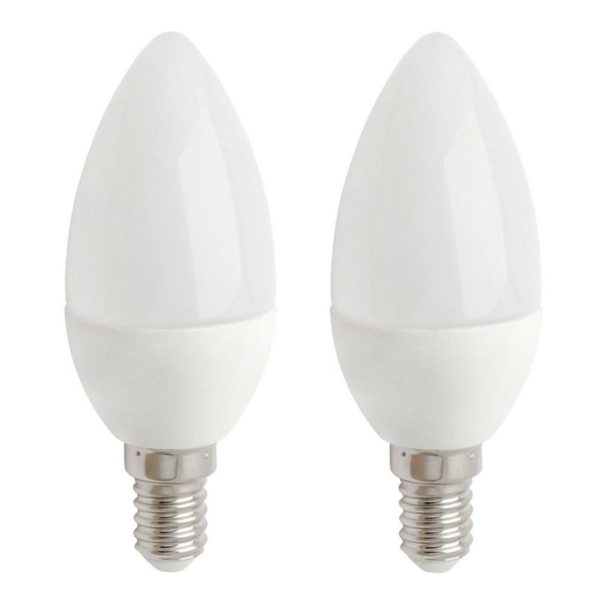 SET 2x LED bulb E14/5,5W/230V 2700K- Attralux