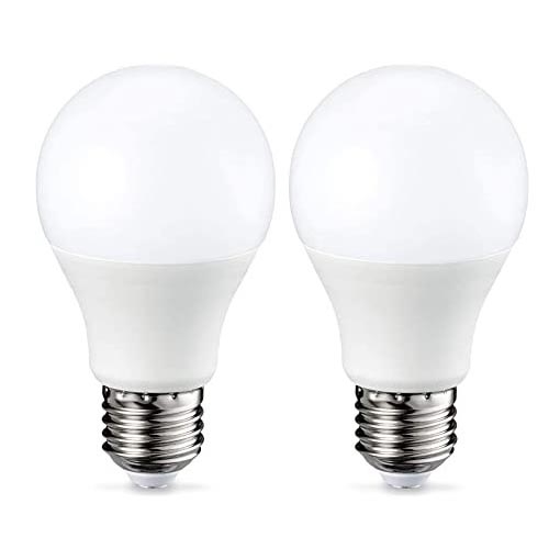 SET 2x LED Bulb E27/9W/230V 2700K