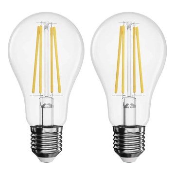 SET 2x LED Bulb FILAMENT A60 E27/5,9W/230V 2700K