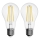 SET 2x LED Bulb FILAMENT A60 E27/5,9W/230V 2700K