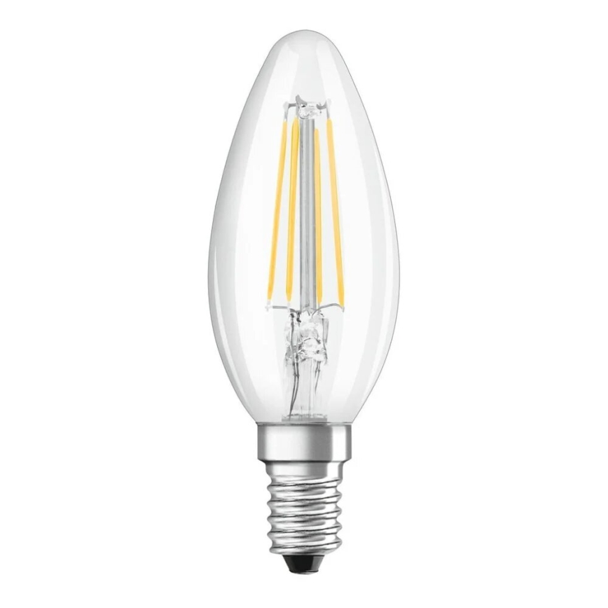 SET 2x LED Bulb FILAMENT B35 E14/4W/230V 4000K - Osram