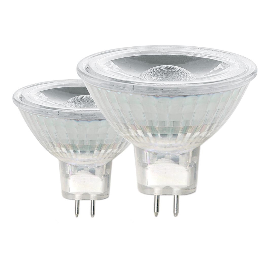 SET 2x LED bulb GU5,3/MR16/3W 3000K - Eglo 11512