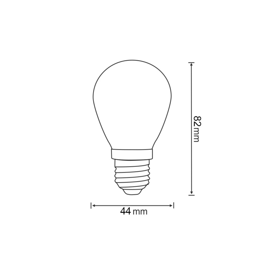 SET 2x LED Bulb PARTY E27/0,3W/36V green