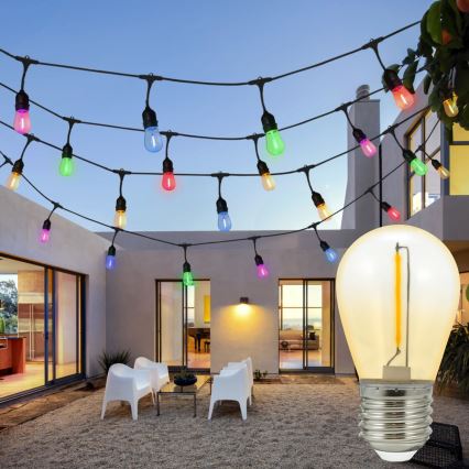 SET 2x LED Bulb PARTY E27/0,3W/36V