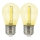 SET 2x LED Bulb PARTY E27/0,3W/36V yellow
