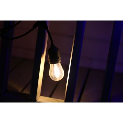 SET 2x LED Bulb PARTY E27/0,5W/36V 2200K