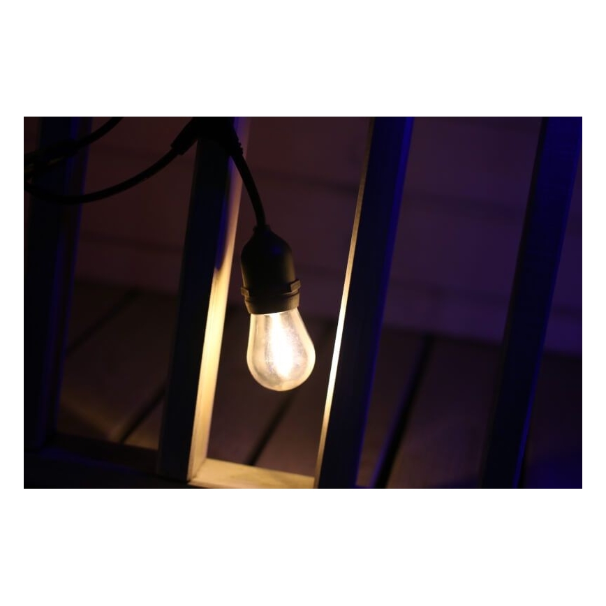 SET 2x LED Bulb PARTY E27/0,5W/36V 2200K