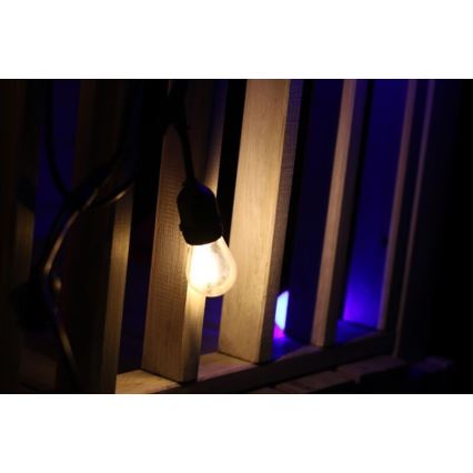 SET 2x LED Bulb PARTY E27/0,5W/36V 2200K