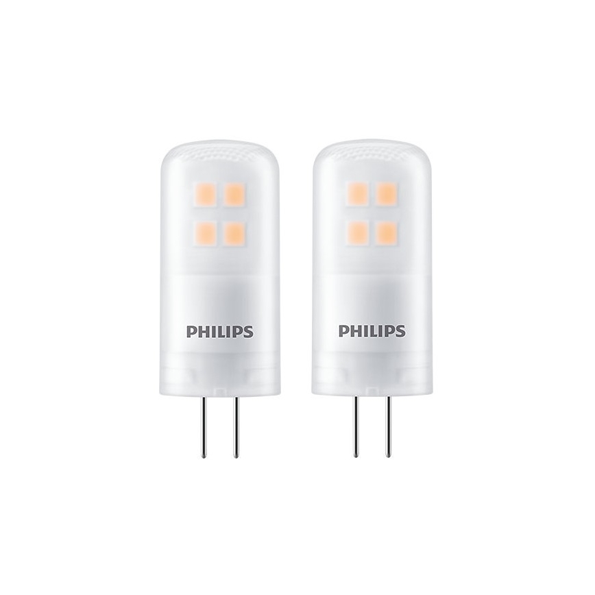 SET 2x LED bulb Philips G4/2,7W/12V 2700K