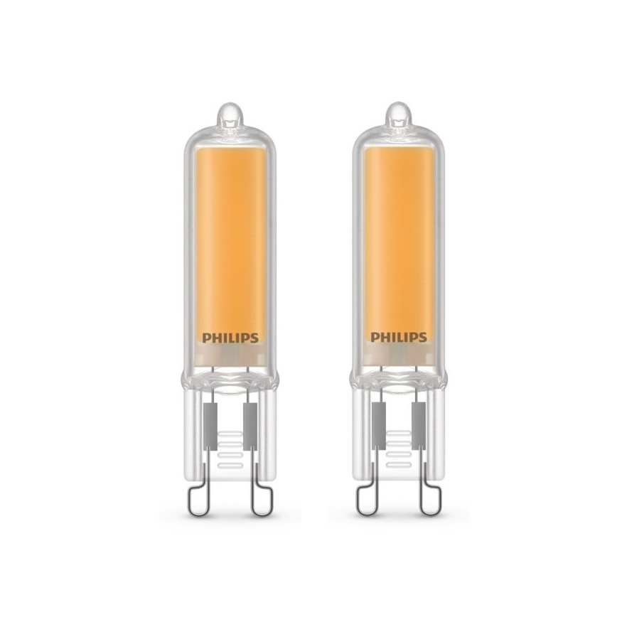 SET 2x LED Bulb Philips G9/3,5W/230V 2700K