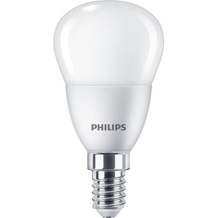 SET 2x LED Bulb Philips P45 E14/5W/230V 4000K