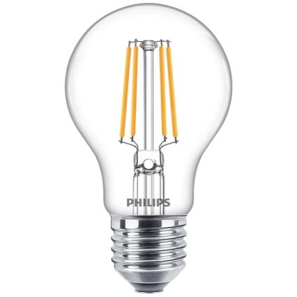 SET 2x LED Bulb VINTAGE Philips A60 E27/4,3W/230V 2700K