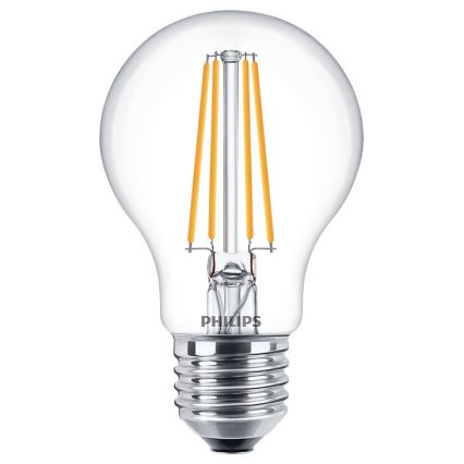 SET 2x LED Bulb VINTAGE Philips E27/7W/230V 2700K