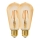 SET 2x LED Bulb VINTAGE ST64 E27/6W/230V 2200K - Eglo 11783