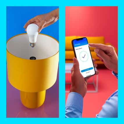 SET 2x LED Dimmable bulb A60 E27/8W/230V 2700-6500K CRI 90 Wi-Fi - WiZ