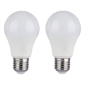 SET 2x LED Dimmable bulb A60 E27/9W/230V 6400K