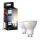 SET 2x LED Dimmable bulb Philips Hue WHITE AMBIANCE GU10/4,2W/230V 2200-6500K