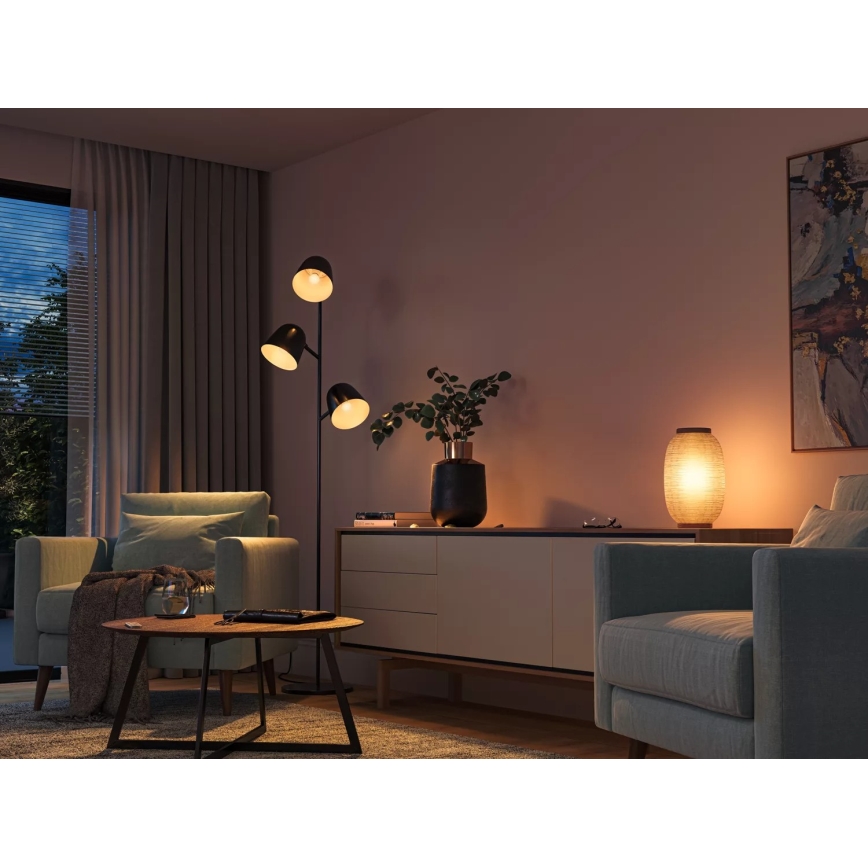 SET 2x LED Dimmable bulb Philips Hue WHITE AMBIANCE P45 E14/5,1W/230V 2200-6500K