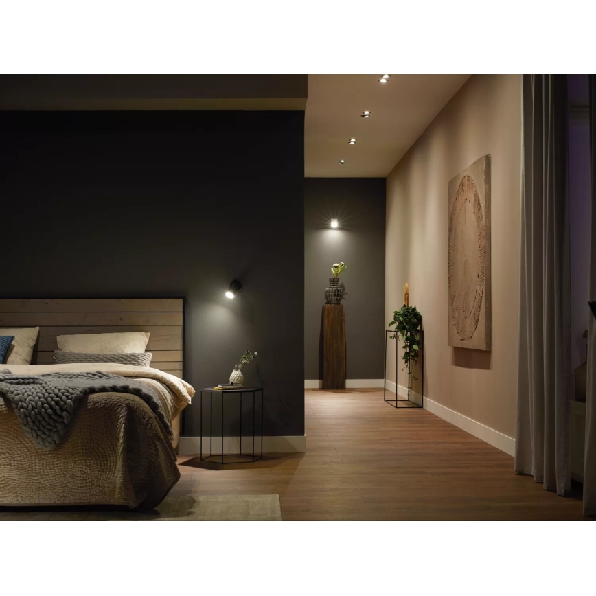 SET 2x LED Dimmable bulb Philips Hue WHITE GU10/4,2W/230V 2700K