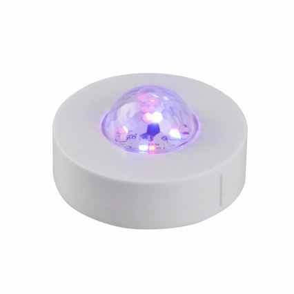 SET 2x LED RGB Dimmable decorative light FESTA 3xAAA/4,5V + remote control