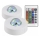 SET 2x LED RGB Dimmable decorative light FESTA 3xAAA/4,5V + remote control