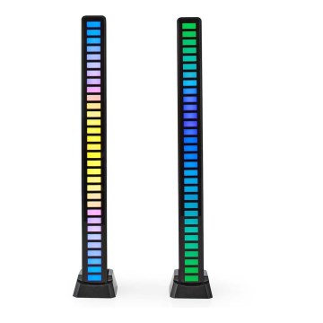 SET 2x LED RGB Rechargeable table lamp LED/250 mAh