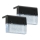 SET 2x LED RGB Solar wall light LED/1W/1,2V 3500K IP65