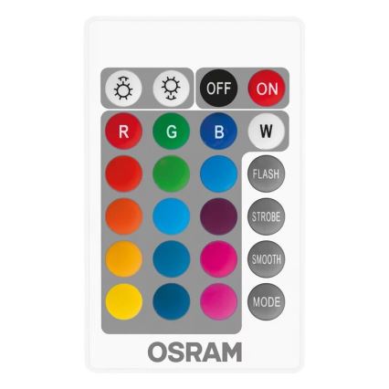 SET 2x LED RGBW Dimmable bulb B38 E14/4,9W/230V 2700K + remote control - Osram