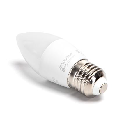 SET 2x LED RGBW Dimmable bulb MESH Smart C37 E27/6,5W/230V 2700-6500K + remote control - Aigostar