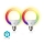 SET 2x LED RGBW Dimmable bulb SmartLife E27/9W/230V Wi-Fi 2700-6500K