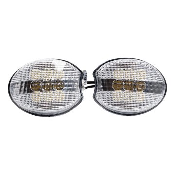 SET 2x LED Tractor spotlight JOHN DEER LED/45W/10-30V IP69 5700K
